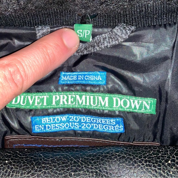 * Point Zero Premium Duvet Down Feather Winter Cold Jacket * Small * Puffer * - Picture 14 of 14